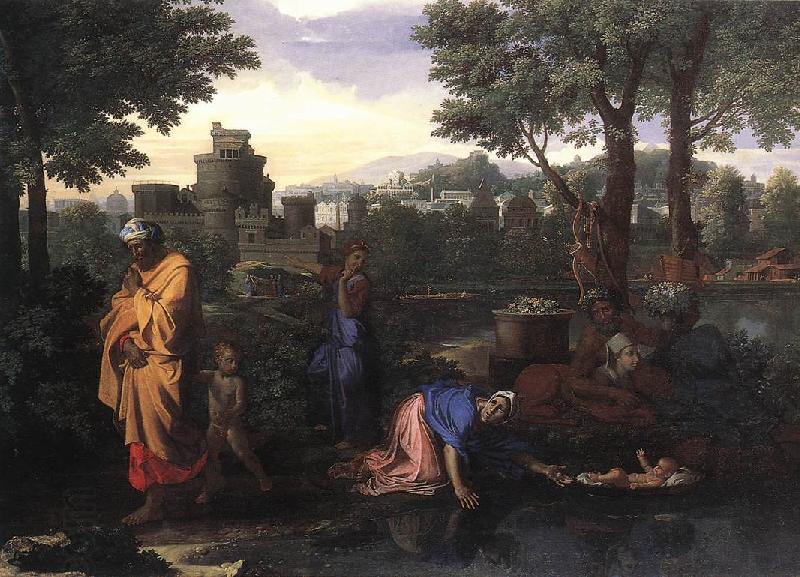 Nicolas Poussin Exposition of Moses China oil painting art